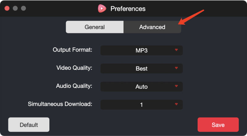 Set The Output Format