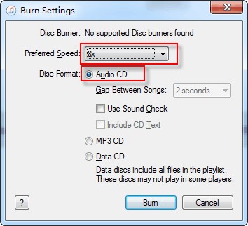 iTunes graver des morceaux de musique Apple