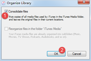 قم بتوحيد أو دمج مكتبة iTunes الخاصة بك