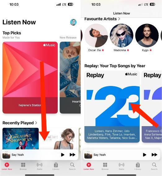 Trouvez votre Apple Music Replay