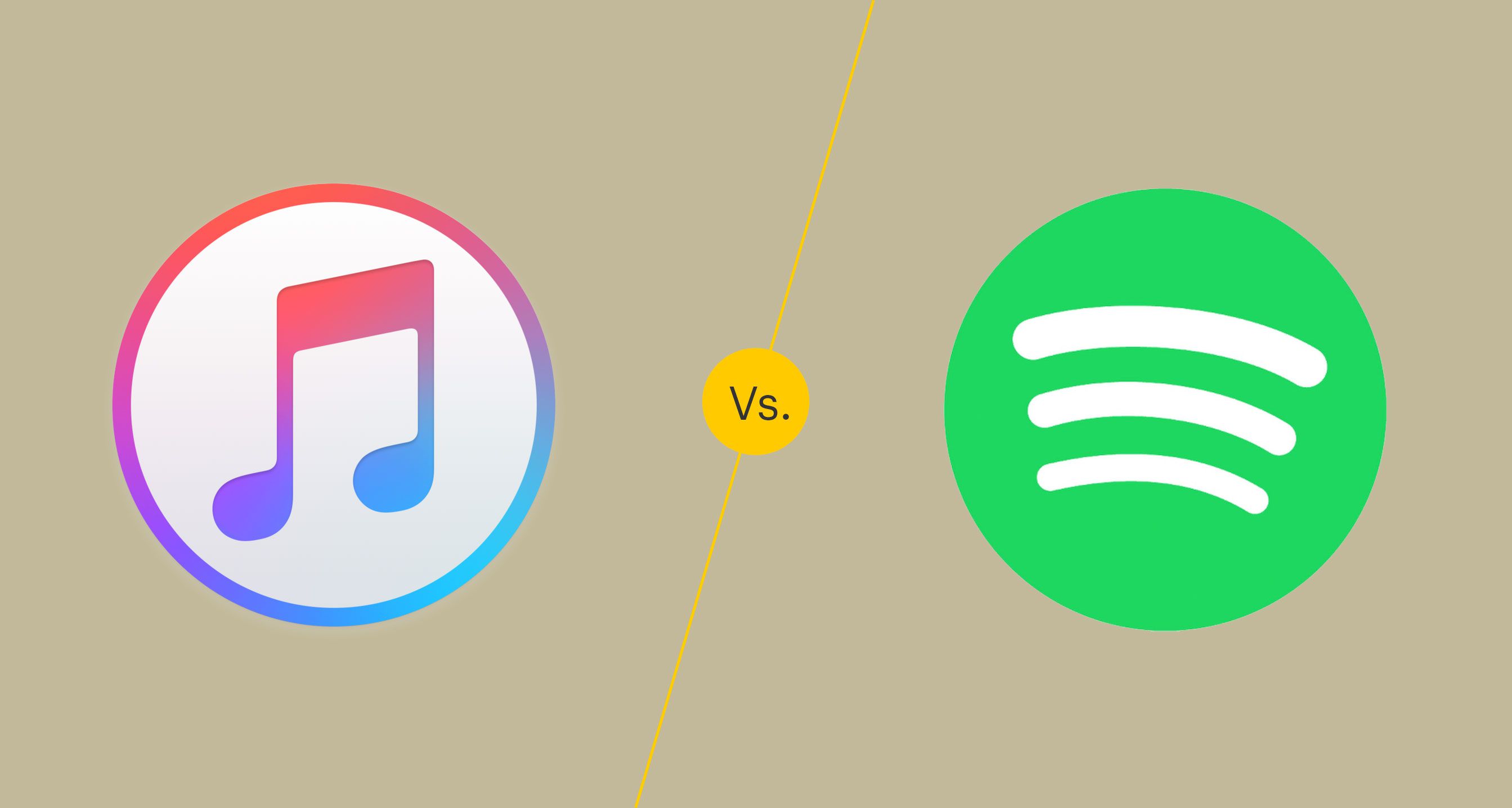iTunes versus Spotify