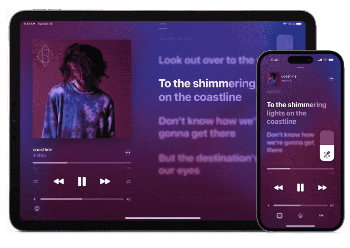 Song Lyrics From Apple Music