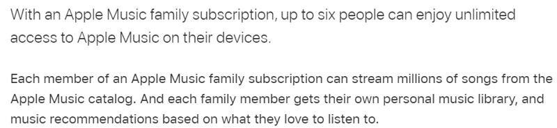 How Does The Apple Music Family Membership Work