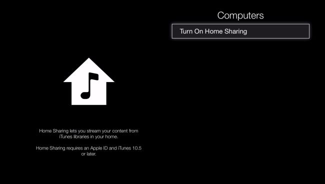 Activer iTunes Partage à domicile