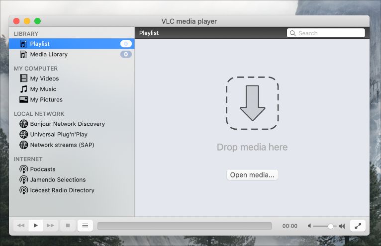 قم بتثبيت برنامج VLC Media Player