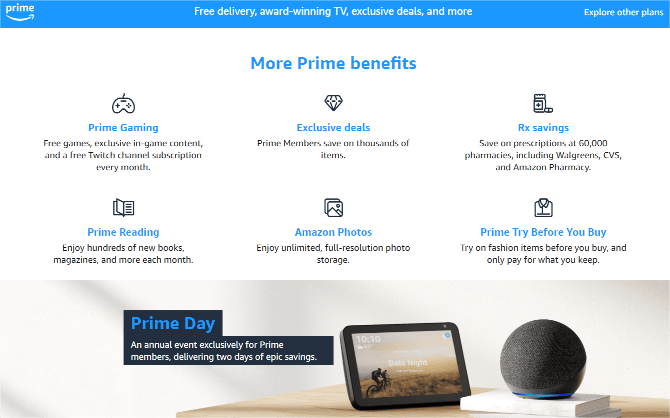 Voordelen van Amazon Prime