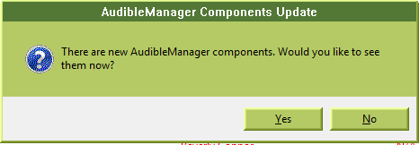 Audible Manager 업데이트