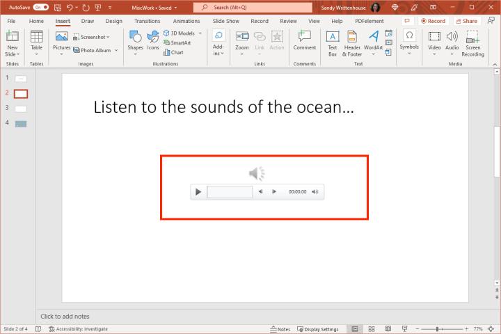 Ajouter de la musique téléchargée à PowerPoint