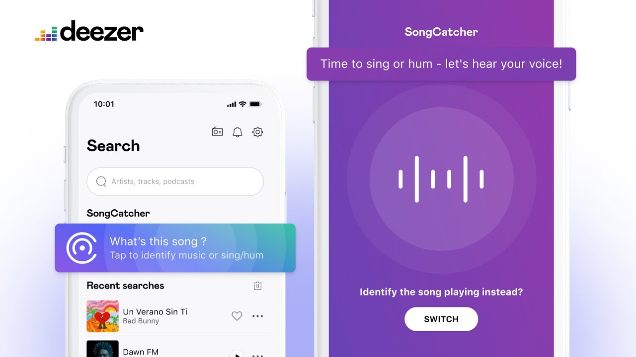 Deezer 上的 SongCatcher