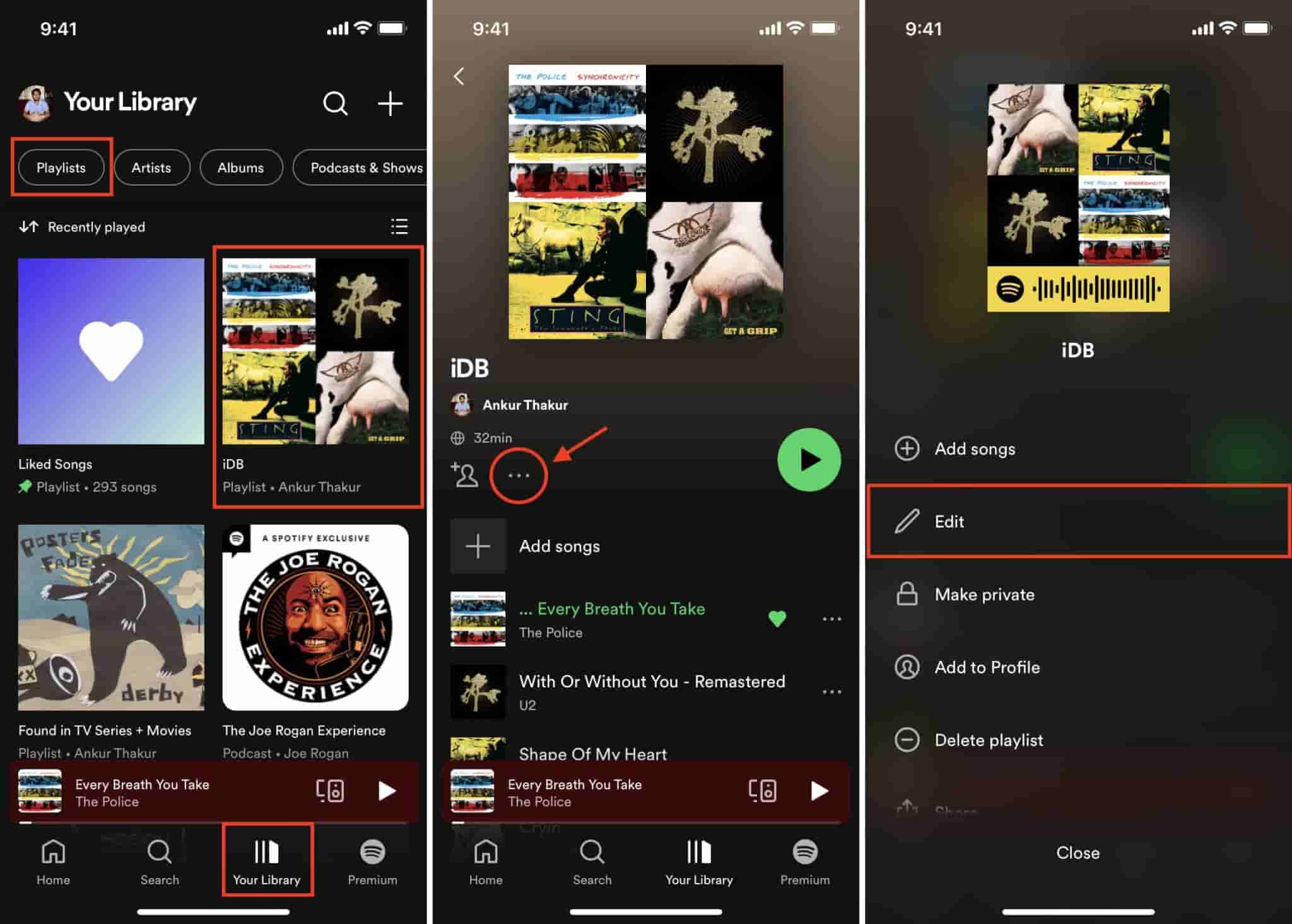 Zmień okładkę albumu Spotify na telefonie komórkowym