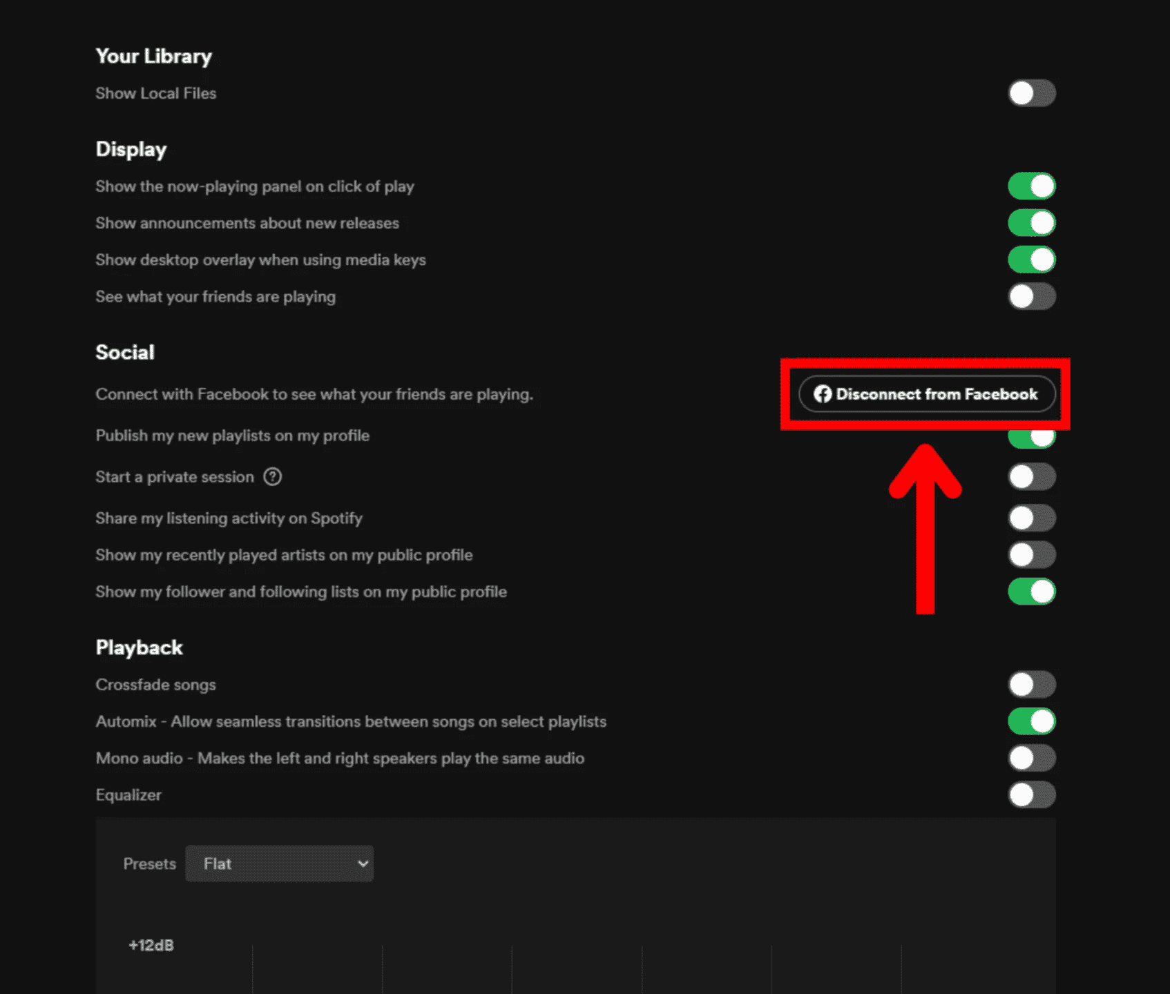 Spotify rozłącza się z Faceboo