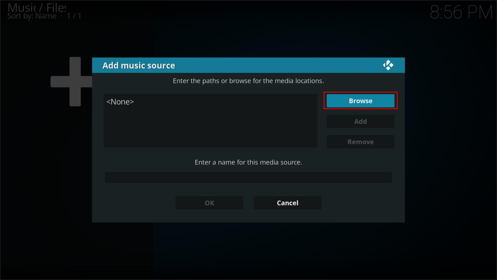 Carregar músicas do Spotify para Kodi