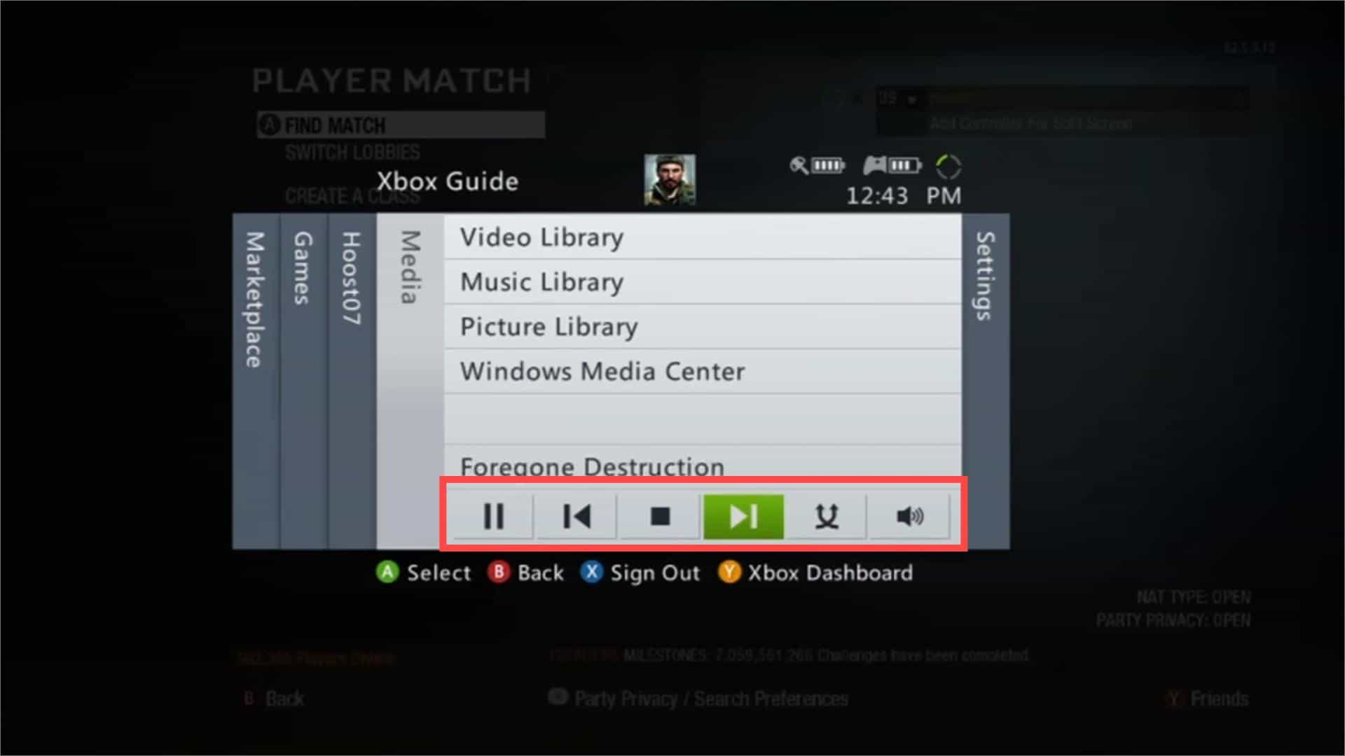 Jouer de la musique Spotify sur Xbox 360