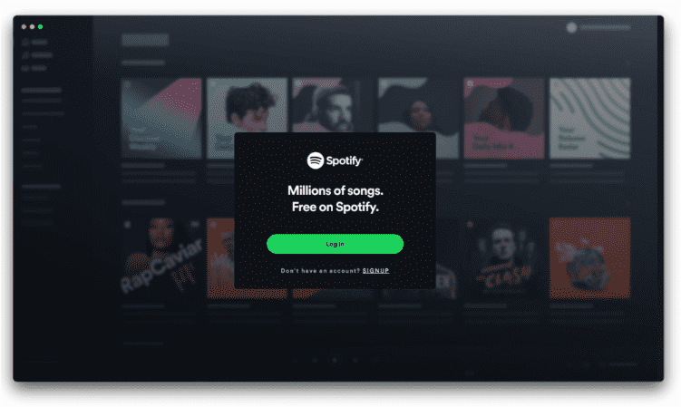 Установите Spotify на Mac