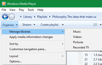 Transferir canciones de Spotify a Windows Media Player