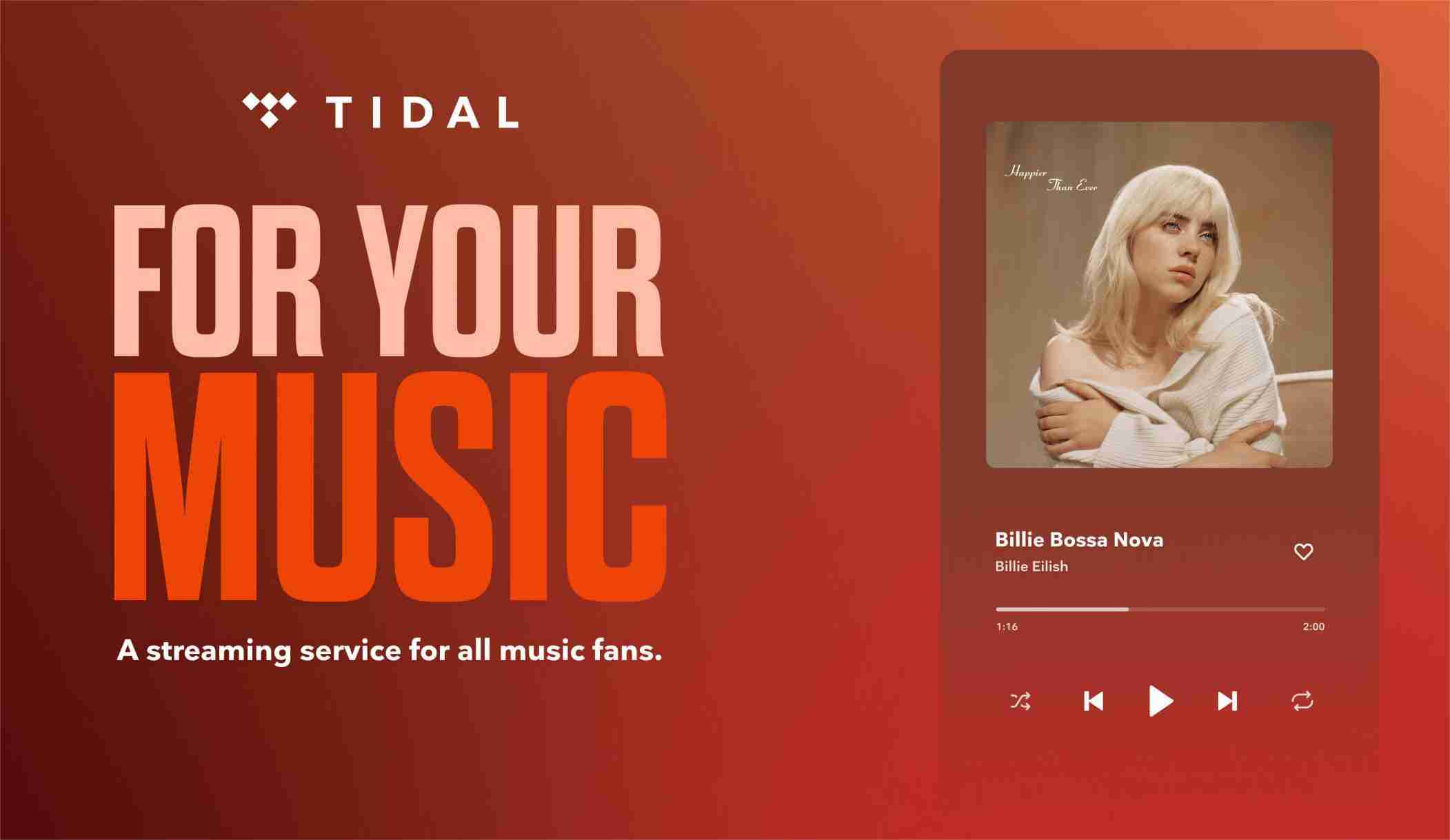 تطبيق الموسيقى TIDAL