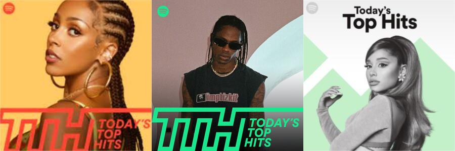 Spotify の今日のトップヒット