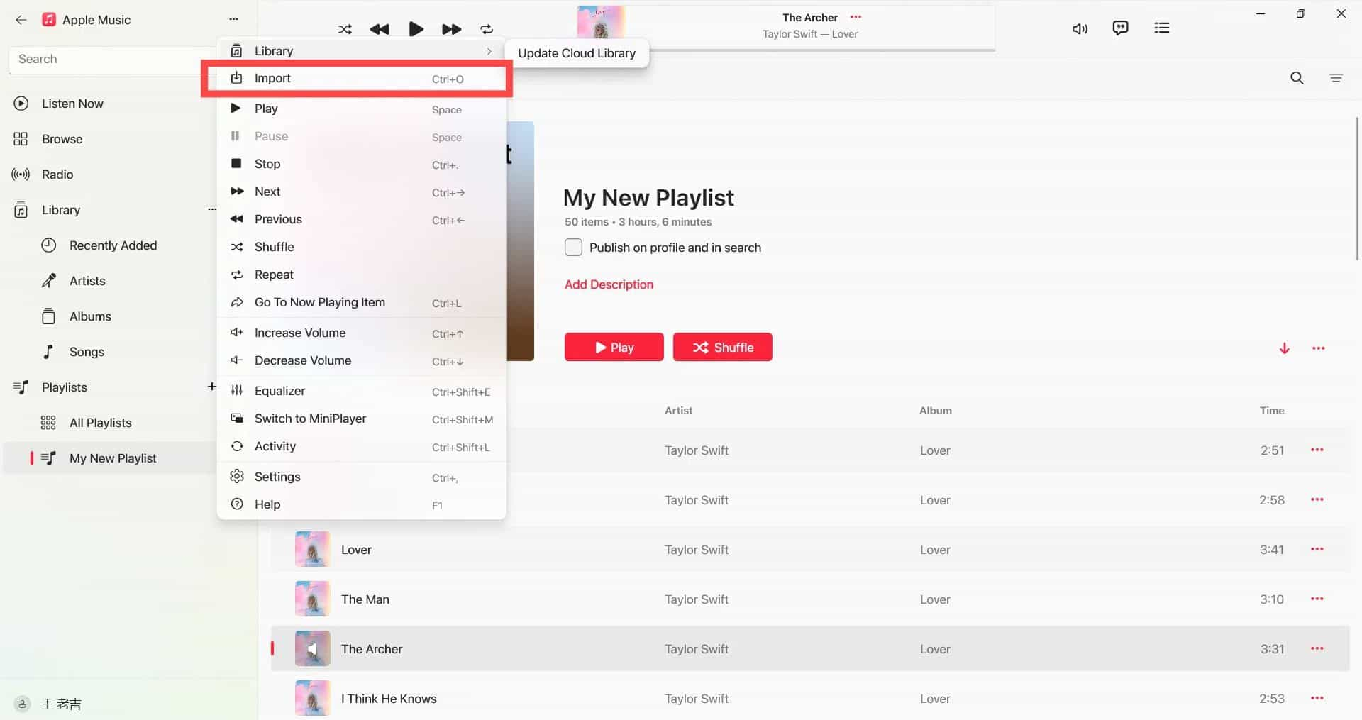 Importeer Spotify-nummers naar iTunes