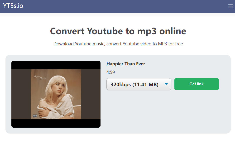 Use Online YouTube Music Downloader